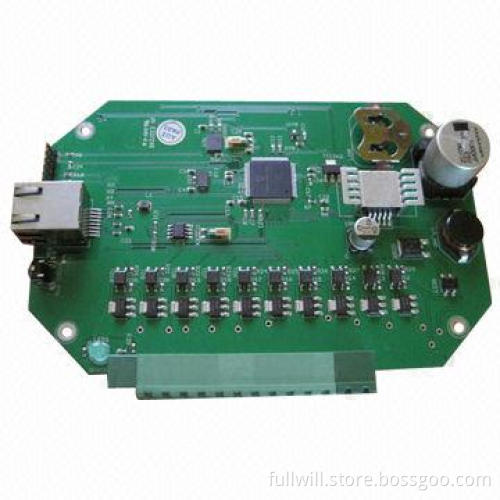 Prototype Service PCB Assembly, Chip Sized 0201 and 0.3mm Pitch with RoHS Mark